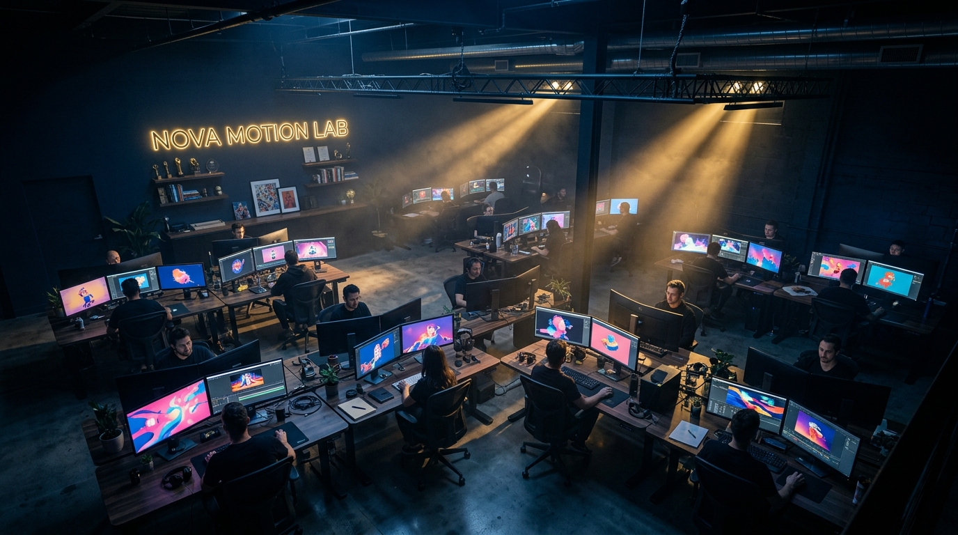 Studio workspace Ironafal